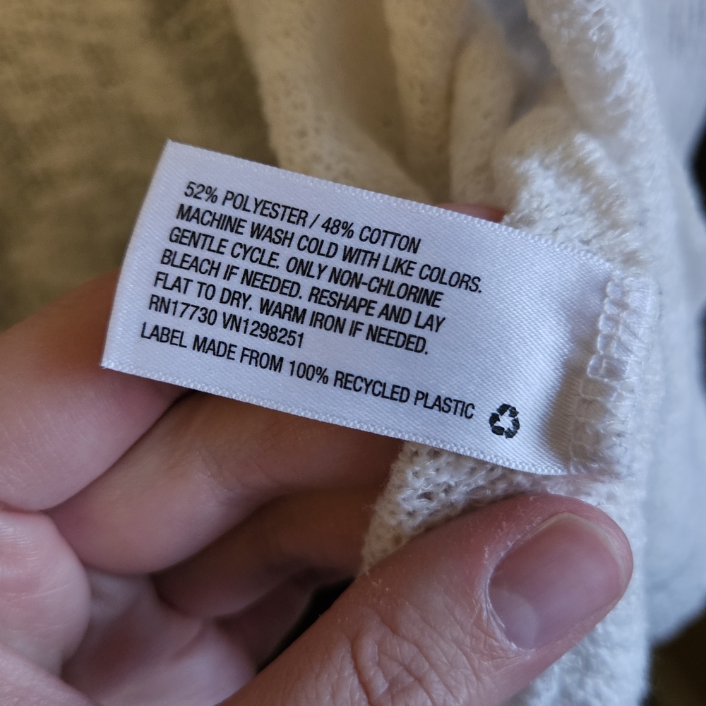 Mossimo Supply Co. Cream Open-Front Cardigan - Picture 4 of 4